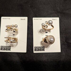Rings NWT Size 7 and Size 8